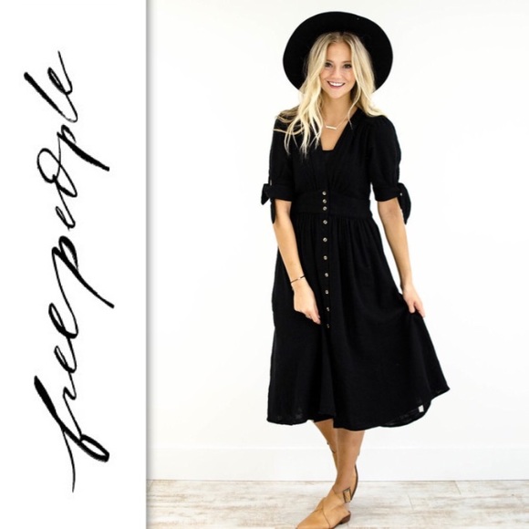 Free People Dresses Love Of My Life Midi Dress Poshmark